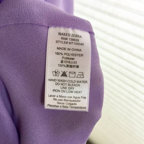 LAST ONE (M) New Lavender Halter Top - Picture 7 of 7